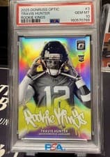 2025 Donruss Optic Rookie Kings Travis Hunter #3 card