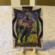2025 2024 Panini Select Lamar Jackson #35