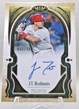 2026 Topps Tier One Tier One Talent Autographs J.T. Realmuto #T1TA-JRE card