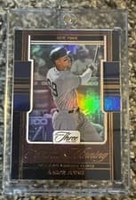 2025 Panini Three and Two Award Winning Aaron Judge #18 card