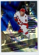 2025-26 SPx Blue Autograph Parallel - Rookies Domenick Fensore #F-DF card