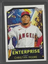 2026 Topps Heritage The Enterprise Christian Moore #TE-CMO card