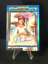 2025 Bowman Draft Prized Prospects Autographs JJ Wetherholt #PPA-JW card