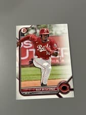 Elly De La Cruz 2022 Bowman Draft card