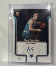 2025-26 Topps Rookie Photo Shoot Autographs Kon Knueppel #RP-KK card