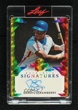 2025 Leaf Spectacular Baseball Spectacular Signatures Darryl Strawberry #S-DS1 card