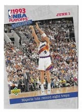 Majerle hits record eight treys