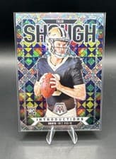 2025 Panini Mosaic Introductions Tyler Shough #9 card