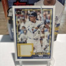 2026 Topps 1991 Topps Relics Christian Yelich #91R-CYE card