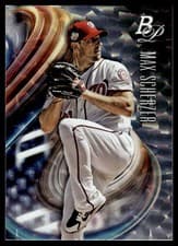 Max Scherzer 2018 Bowman Platinum card