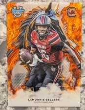 2025 Bowman University Best Workhorse LaNorris Sellers #W-5 card