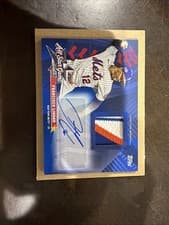 2025 Topps Update All-Star Stitches Autographs Francisco Lindor #AST-FL