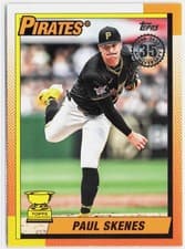 2025 Topps 1990 Topps Baseball (Series One) Paul Skenes #T90-63 card