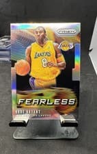 Kobe Bryant 2019 Panini Prizm Fearless card
