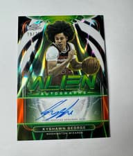 2025-26 Topps Cosmic Chrome Alien Autographs Kyshawn George #AA-KG card