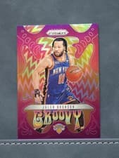 2024-25 Panini Prizm Groovy Jalen Brunson #25 card