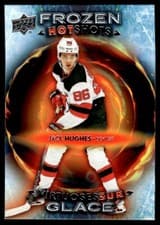 2024-25 Tim Hortons Collectors Series Frozen Hotshots Jack Hughes #FH-2 card
