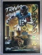 2025 Topps Chrome Kaiju Travis Hunter #KAI-9 card