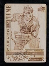 2024-25 Upper Deck Engrained Icons Carved in Time Peter Stastny #CT-PS card