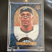 Amon-Ra St. Brown 2025 Panini Mosaic Micro Mosaic card
