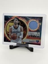 2025-26 Topps Swish and Stitch Relics Santi Aldama #SST-SA card