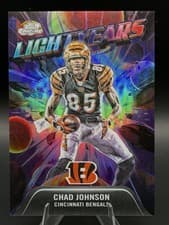 2025 Topps Cosmic Chrome Light Years Chad Johnson #LY-9 card