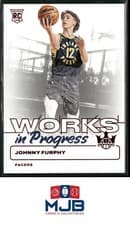 2024-25 Panini Court Kings Works in Progress Johnny Furphy #25 card