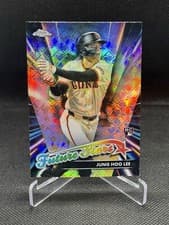 Jung Hoo Lee 2024 Topps Chrome Logofractor Edition Future Stars card