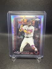 Ronald Acuna Jr. 2025 Topps Chrome Update All-Star Game card
