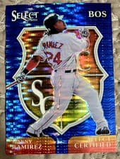 2025 Panini Select Select Certified Manny Ramirez #17 card