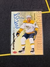 2025-26 Flair Autographics Michael Bunting #A-BU card