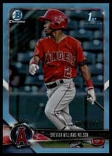 Drevian Williams Nelson 2018 Bowman Draft card