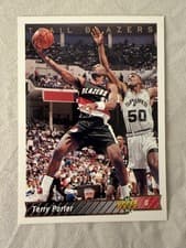 Terry Porter 1992-93 Upper Deck Base Set card