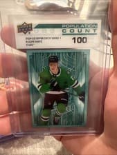 2024-25 Upper Deck Population Count Roope Hintz #PC-26 card