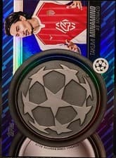 2025-26 Topps UEFA Club Competitions Starball Commemorative Relics Takumi Minamino #SCR-TM card
