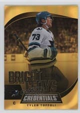 2025-26 Upper Deck Credentials Bright Cellys Tyler Toffoli #BC-21 card