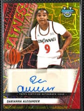 2025-26 Bowman University Best Greatness Awaits Autographs Darianna Alexander #GA-DA card