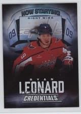 2025-26 Upper Deck Credentials Now Starring Ryan Leonard #NS-22 card