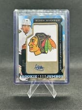 2025-26 Upper Deck Black Diamond Rookie Team Logo Jumbo Patch Auto Artyom Levshunov #RTL-AL card