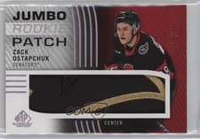 2024-25 SP Game Used Rookie Jumbo Patch Zack Ostapchuk #JRP-ZO card