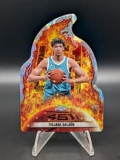 2024-25 Topps Chrome 451 Tidjane Salaün #451-19 card