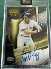 2026 Topps Chrome Black Autographs Wade Boggs #CBA-WB card