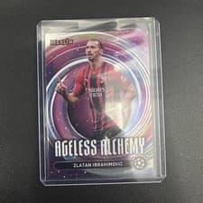 Zlatan Ibrahimovic 2024 Topps Merlin UEFA Ageless Alchemy card
