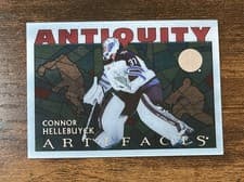 2025-26 Upper Deck Artifacts Antiquity Connor Hellebuyck #AT-14 card