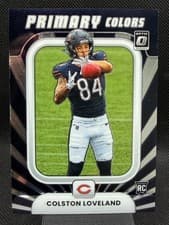 2025 Donruss Optic Rookie Primary Colors Colston Loveland #10 card