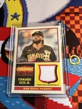 2025 Topps Heritage Clubhouse Collection Relics Fernando Tatis Jr. #CCR-FT card