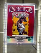 2025 Panini Prizm Draft Picks On Campus Jeremiah Smith #1 card