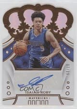 Isaiah Roby 2019 Panini Crown Royale Rookie Autographs card