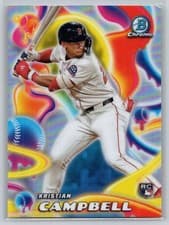 2025 Bowman Chrome Melt Mashers Kristian Campbell #MM-2 card