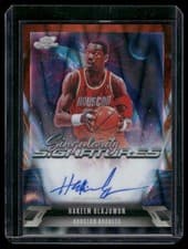 Hakeem Olajuwon 2025-26 Topps Cosmic Chrome Singularity Signatures card